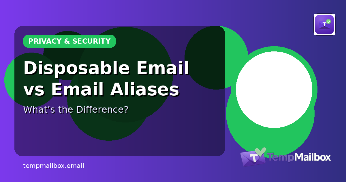 Disposable Email vs Email Aliases: What’s the Difference?